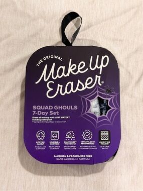 MakeUp Eraser Squad Ghouls 7-Day Set - Purple Halloween